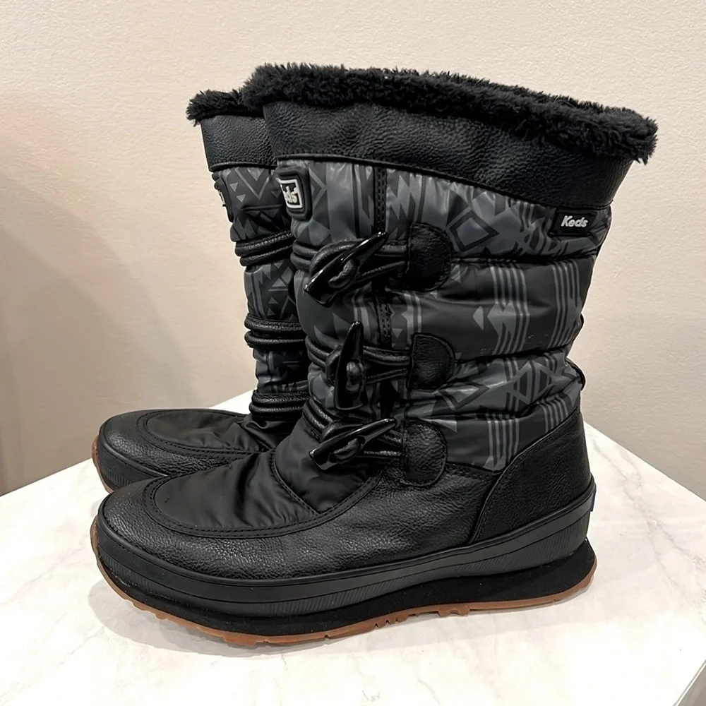🔥Keds Women's Black Winter Boots🔥